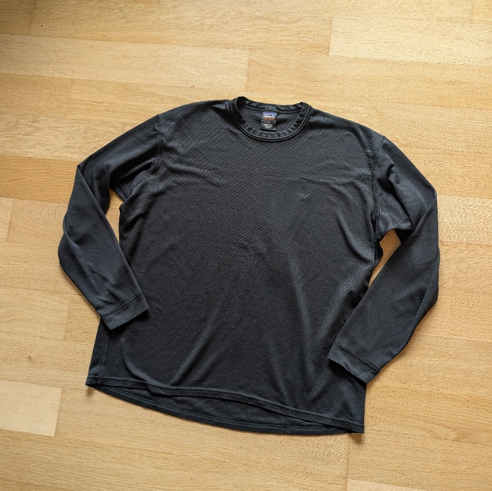 Black Long Sleeve Capilene Shirt